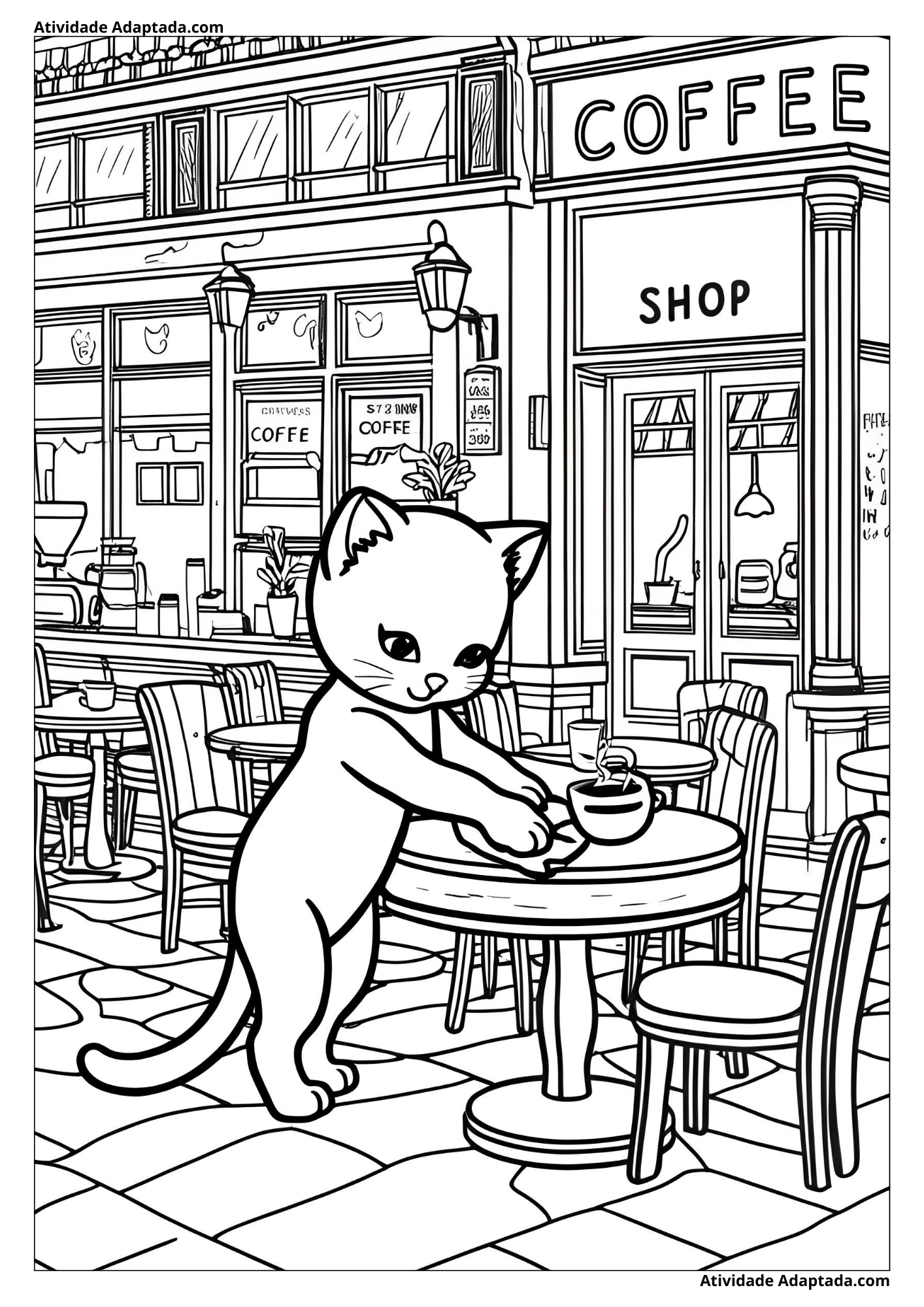 Gatinho café